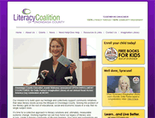 Tablet Screenshot of onliteracy.org